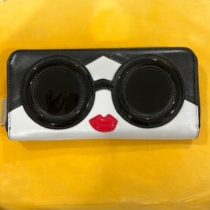 Alice + Olivia Stace Face long zip wallet